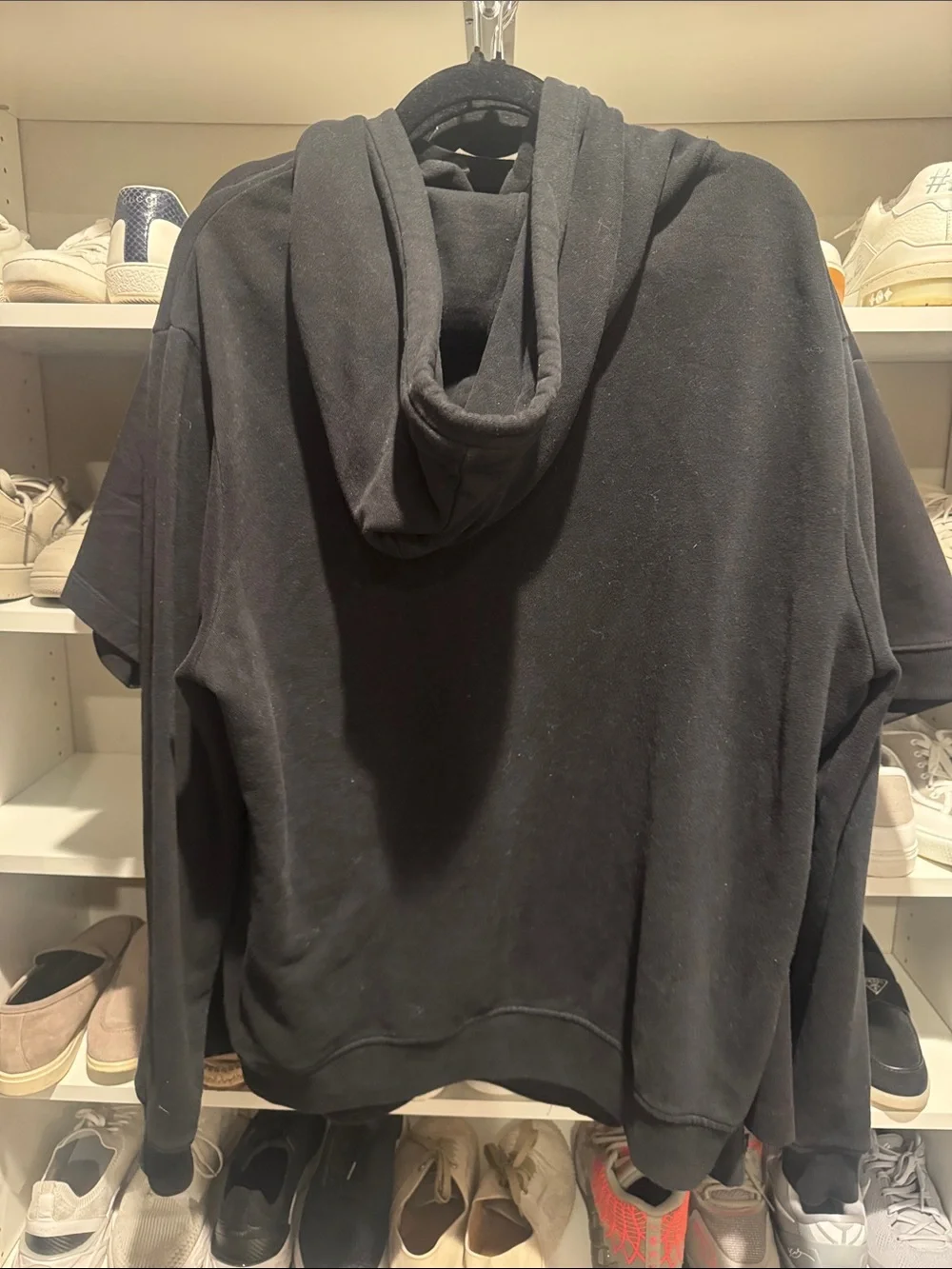 AllSaints Black Hoodie Sweatshirt